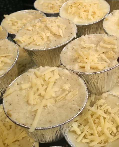 Pastel de Papas ahumado con costra dorada